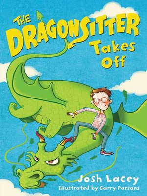 cover image of The Dragonsitter Takes Off